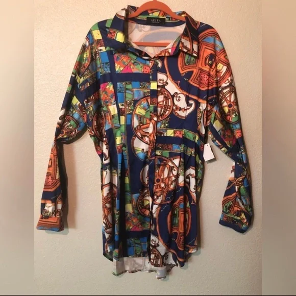 AKIRA Shirt Dress NWT - Picture 2 of 5